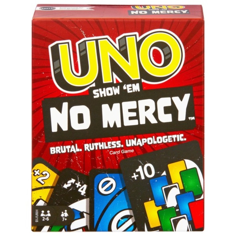 Mattel Uno Show 'Em No Mercy Game