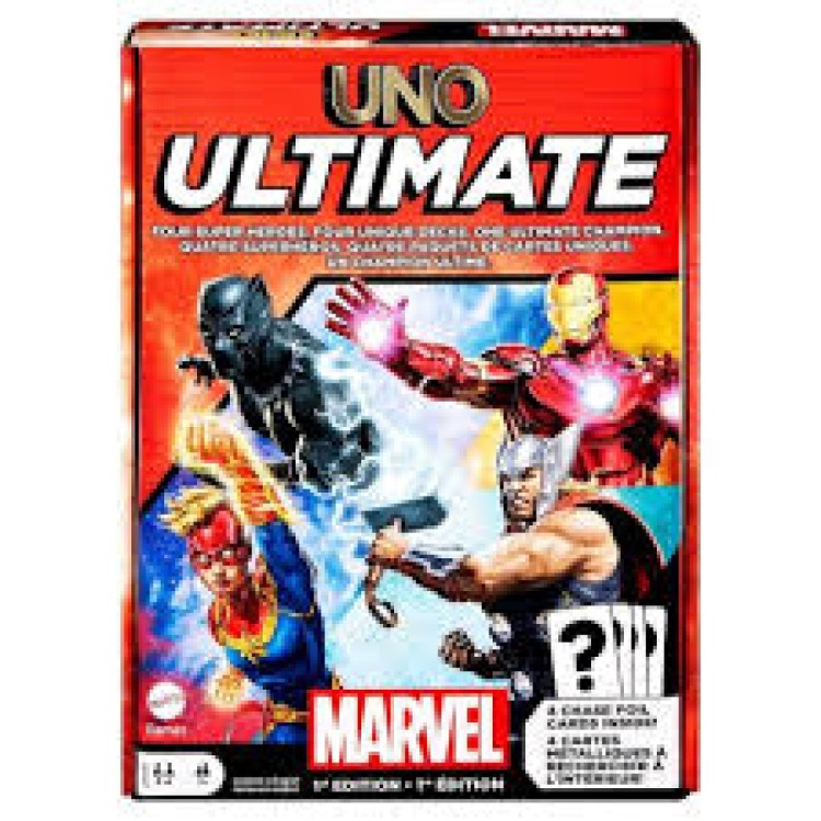 Mattel Uno Ultimate Marvel 1st Edition HHV87 2022