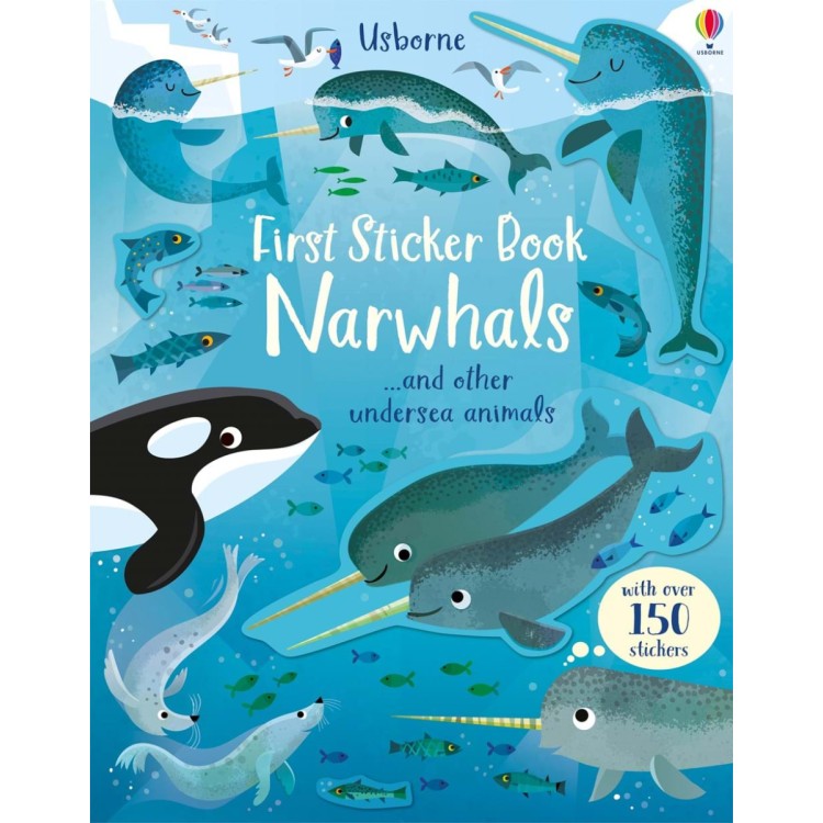 Usborne - First Sticker Book Narwhals