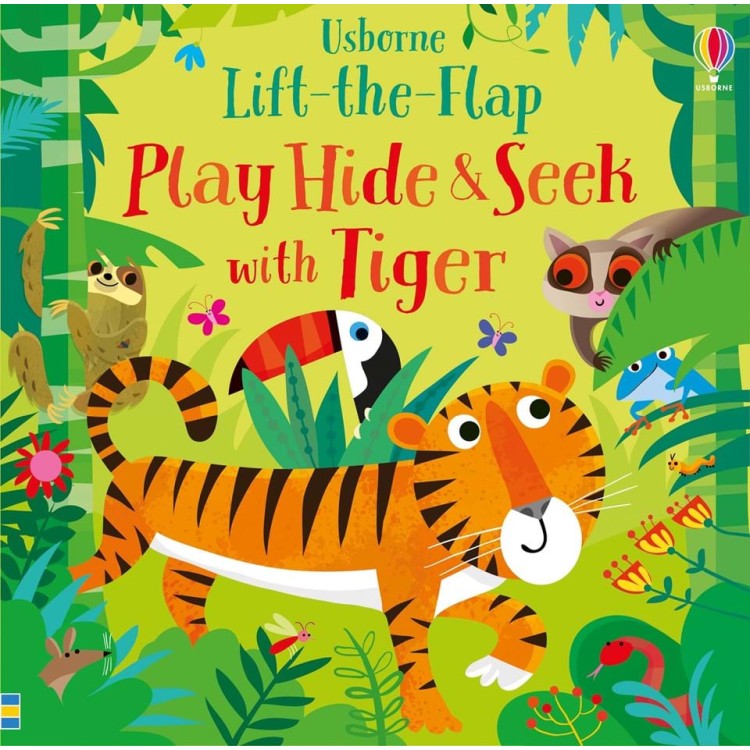 Usborne - Lift The Flap Play Hide & Seek With Tiger