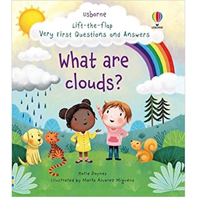 Usborne Lift The Flap Very First Questions and Answers What Are Clouds?