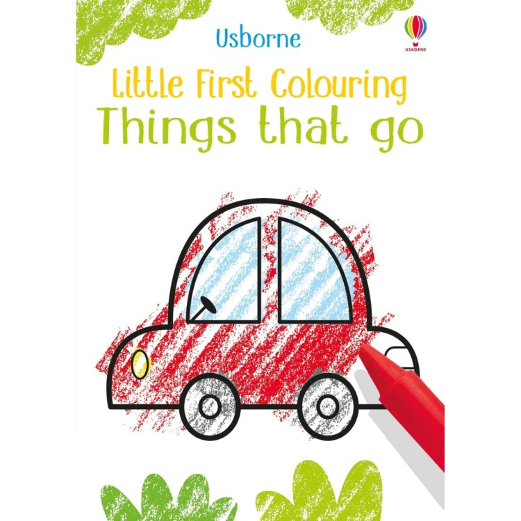 Usborne - Little First Colouring Things That Go