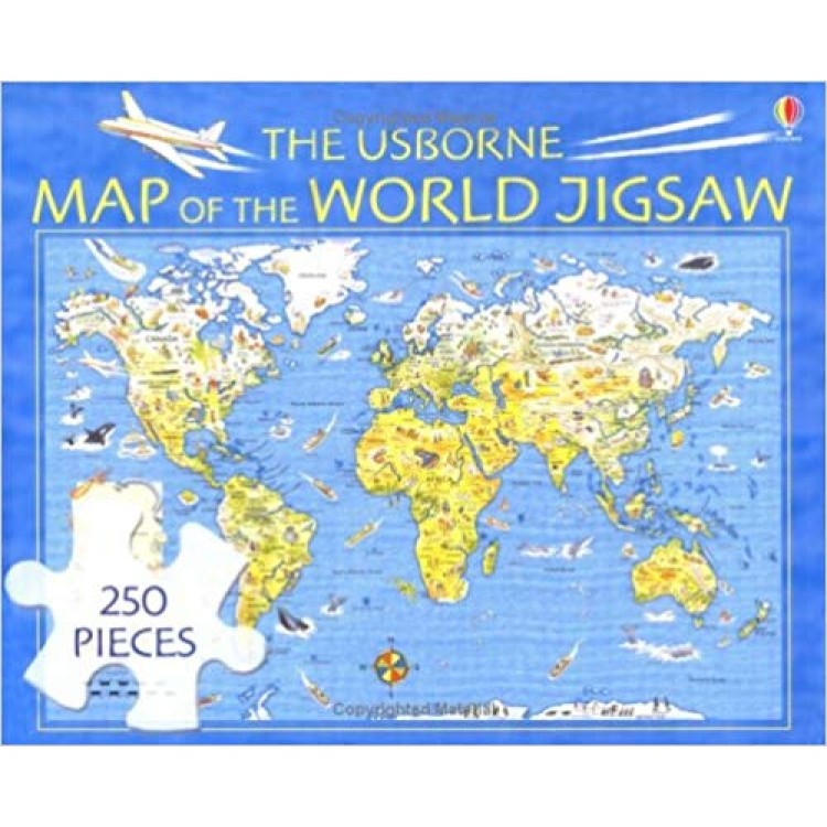 Usborne Map Of The World Jigsaw