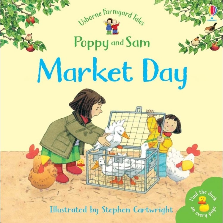 Usborne Farmyard Tales Mini Poppy and Sam Market Day