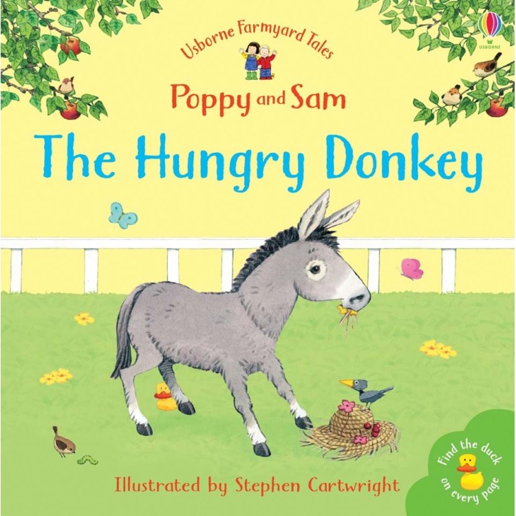 Usborne Farmyard Tales Mini Poppy and Sam The Hungry Donkey