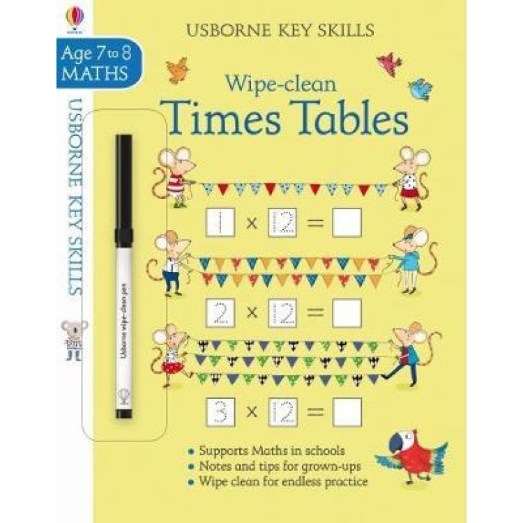 Usborne - Practice Book Times Tables Age 7 - 8