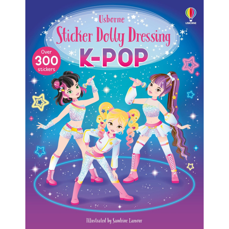 Usborne - Sticker Dolly Dressing K-Pop Book