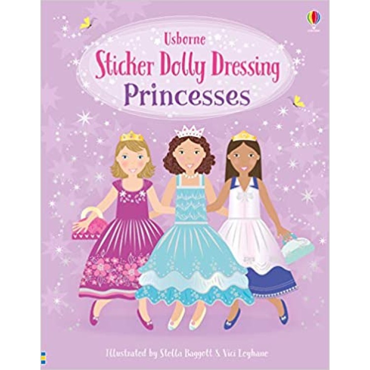 Usborne - Sticker Dolly Dressing Princesses