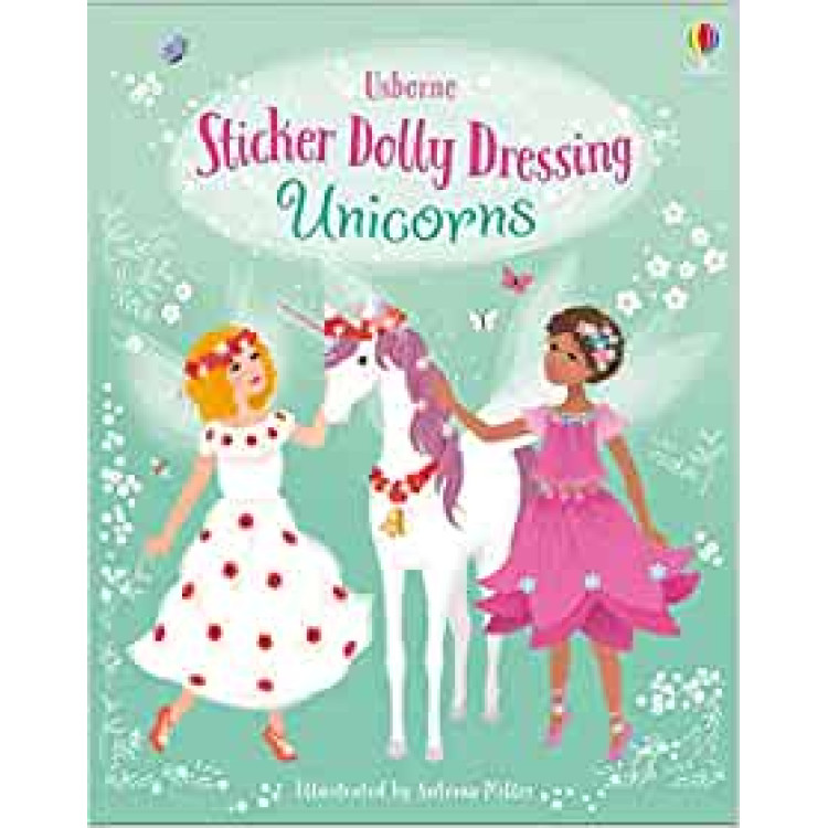 Usborne - Sticker Dolly Dressing Unicorns Book