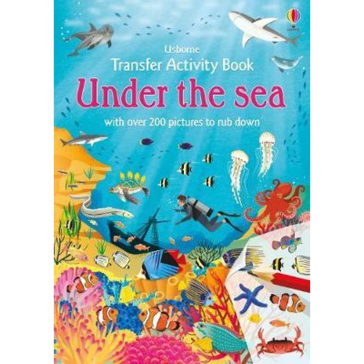 Usborne - Transfer Activity Book Under The Sea
