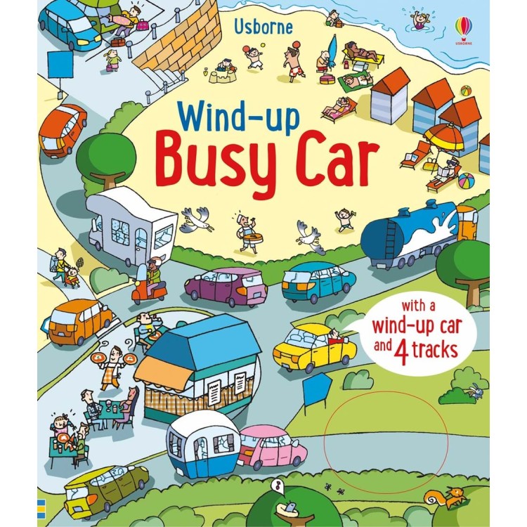 Usborne Wind Up Busy Car Book