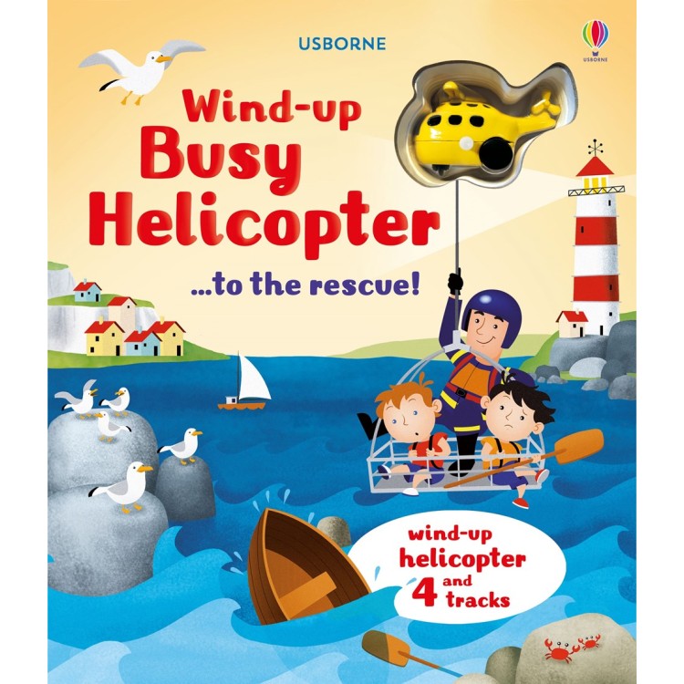 Usborne Wind Up Busy Helicopter Book
