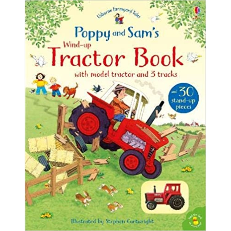 Usborne Poppy and Sam's Wind Up Tractor Book