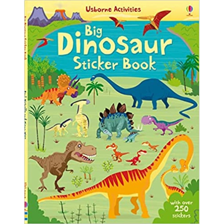 Usborne Activities Big Dinosaur Sticker Book