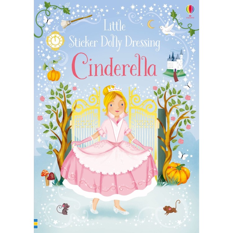Usborne Activities Little Sticker Dolly Dressing Cinderella