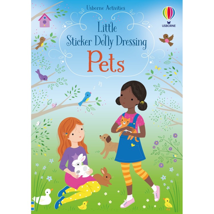 Usborne Activities Little Sticker Dolly Dressing Pets