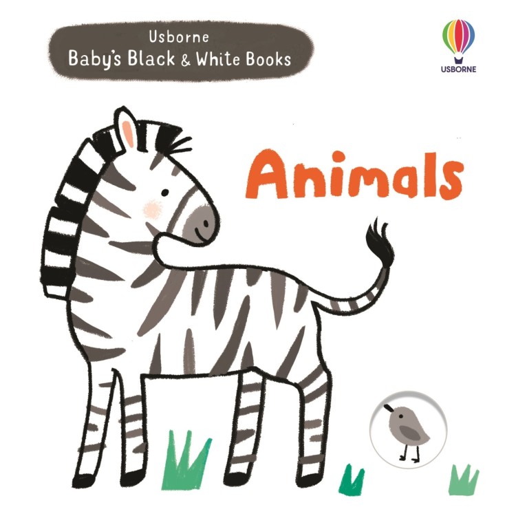 Usborne Baby's Black & White Books - ANIMALS