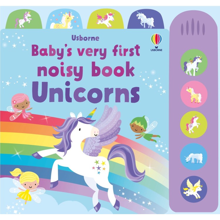 Usborne Baby's Very First Noisy Book Unicorns
