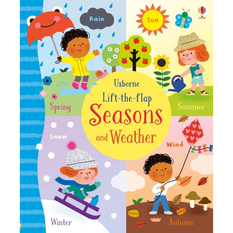 Usborne Books Lift The Flap Seasons and Weather