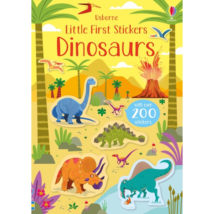 Usborne Books Little First Stickers DINOSAURS