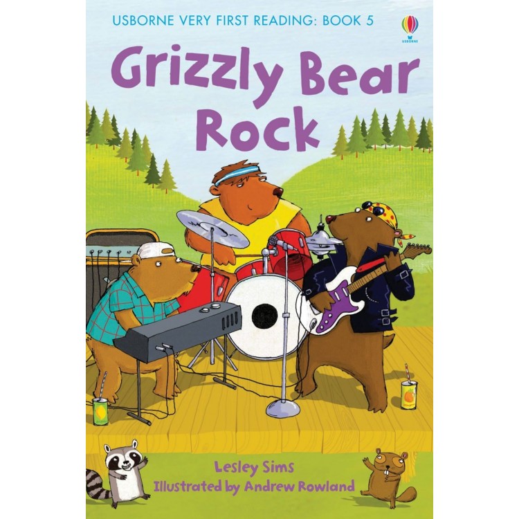 Usborne Books Very First Reading Grizzly Bear Rock