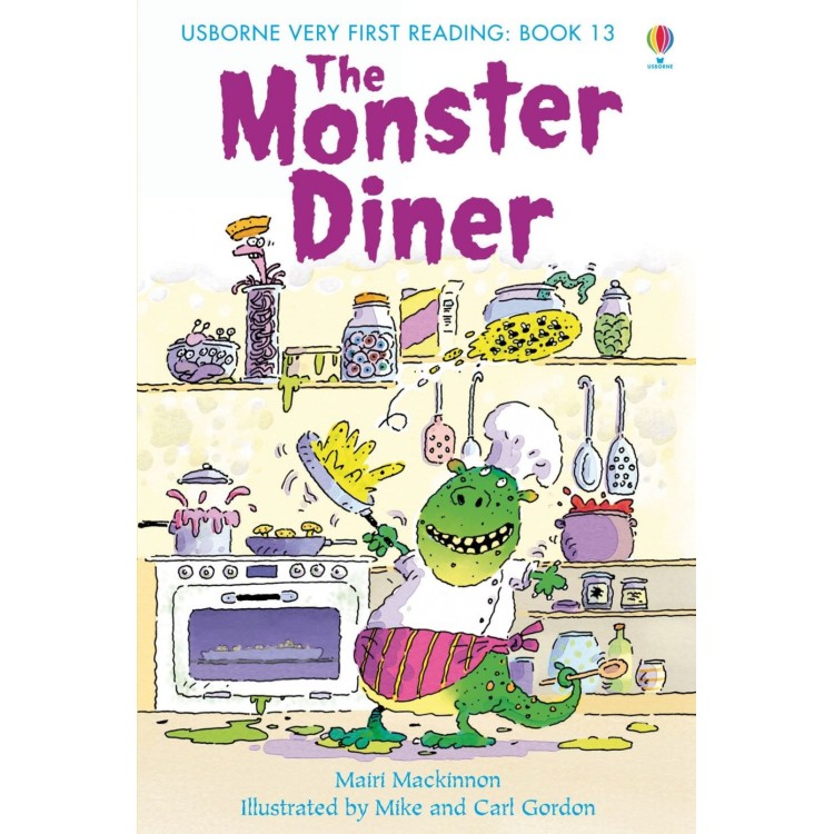 Usborne Books Very Young Reading The Monster Diner