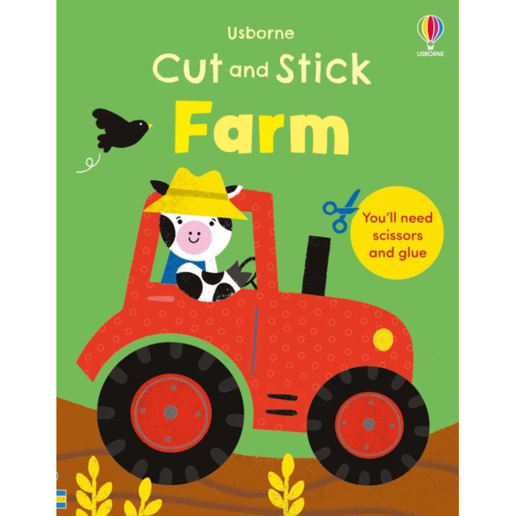 Usborne Cut And Stick Farm