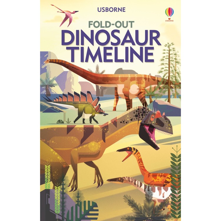 Usborne Book Fold-Out Dinosaur Timeline