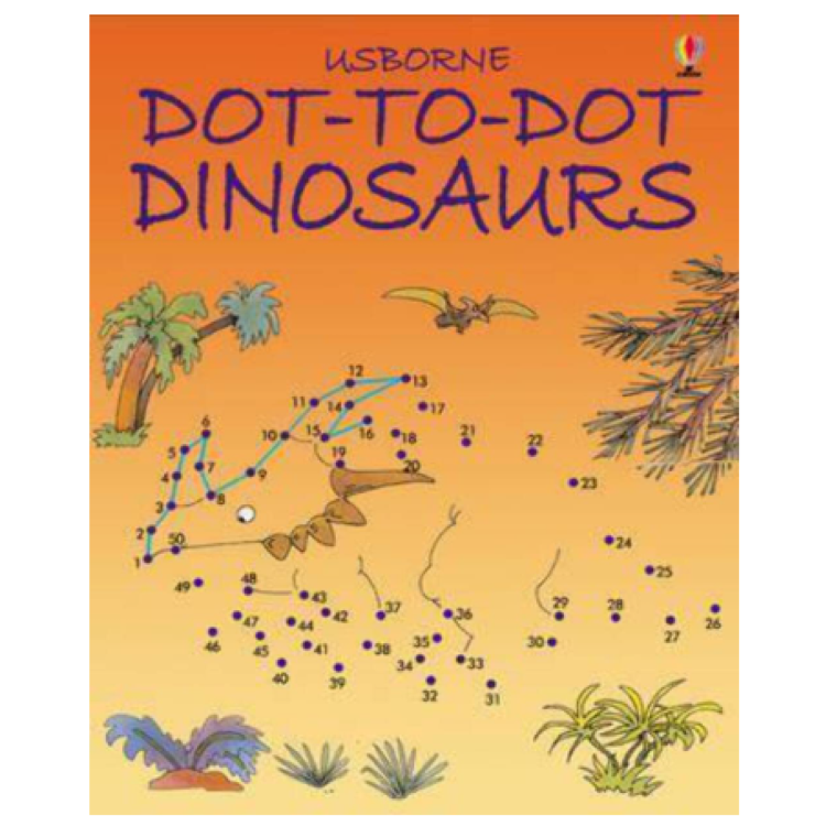 Usborne Dot-To-Dot Dinosaurs