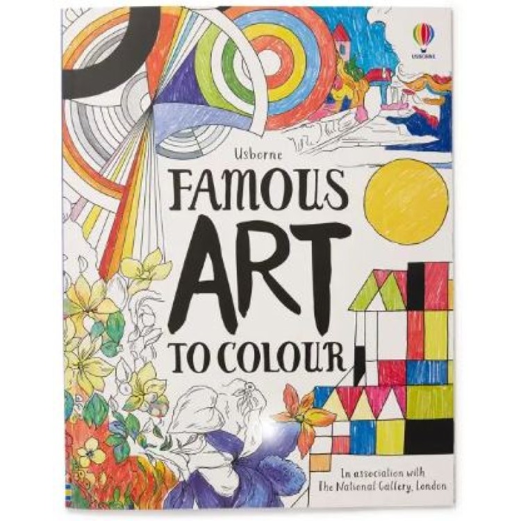 Usborne Famous Art To Colour