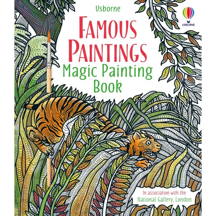 Usborne Famous Paintings Magic Painting Book