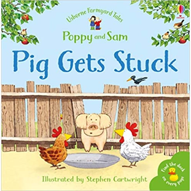 Usborne Farmyard Tales Mini Poppy And Sam Pig Gets Stuck