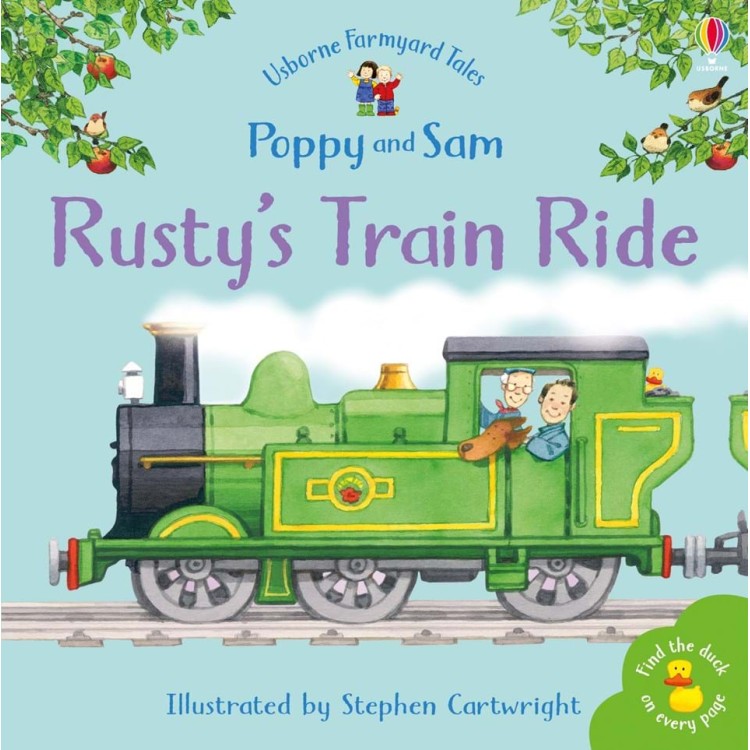 Usborne Farmyard Tales Mini Poppy and Sam Rusty's Train Ride