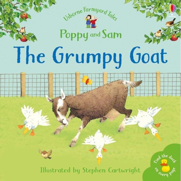 Usborne Farmyard Tales Mini Poppy and Sam The Grumpy Goat