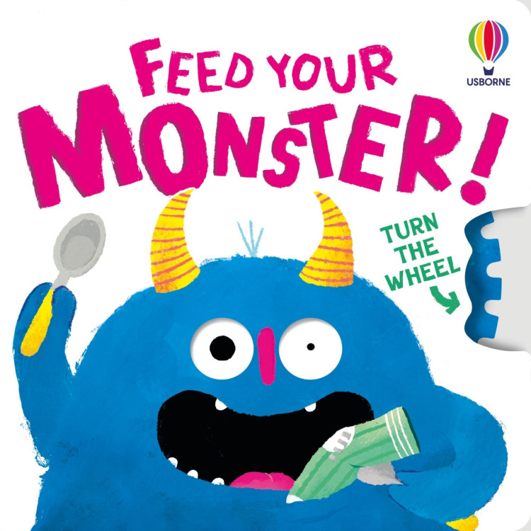 Usborne Feed Your Monster Turn The Wheel Book