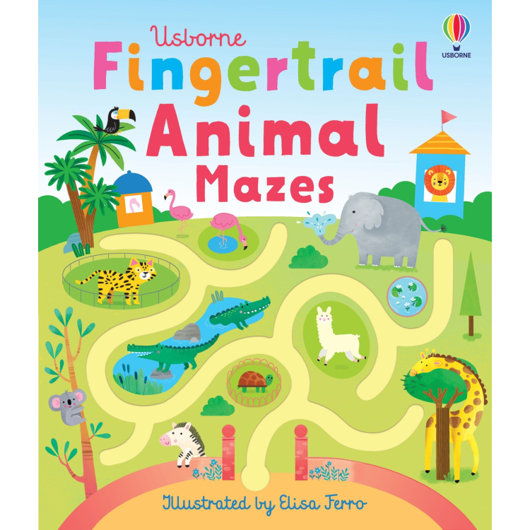 Usborne Fingertrail Animal Mazes