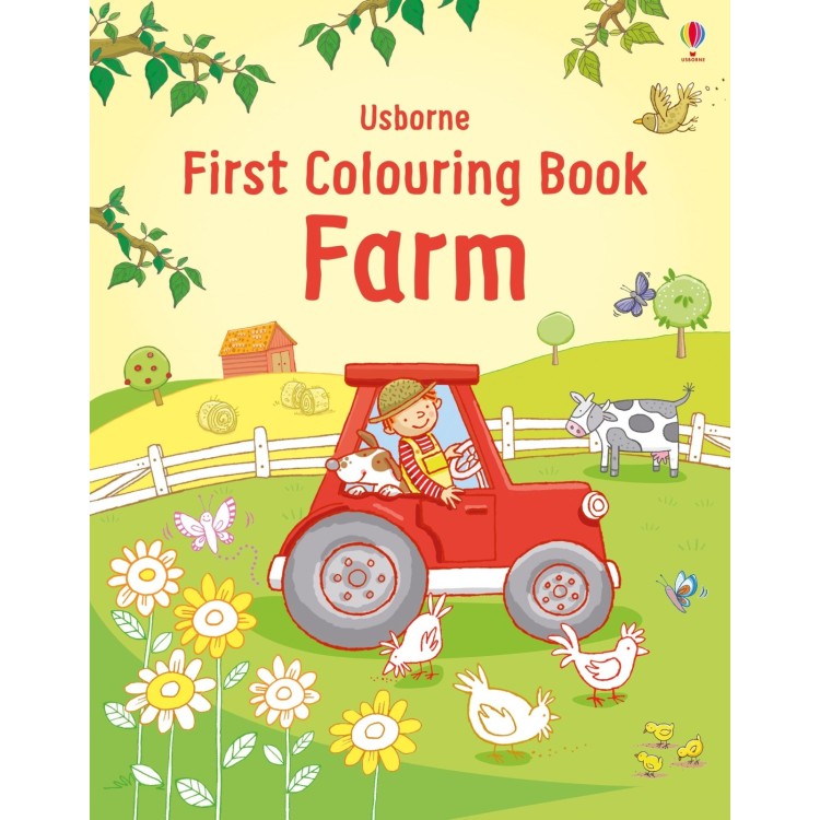 Usborne First Colouring Book Farm