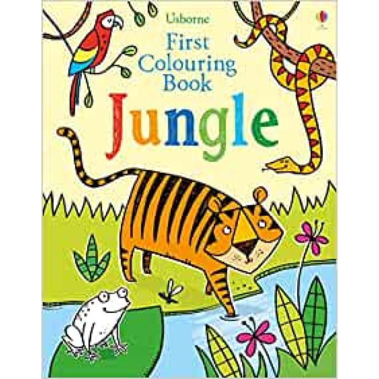 Usborne First Colouring Book Jungle