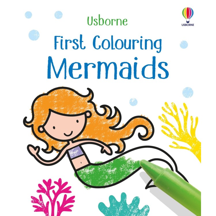 Usborne First Colouring Mermaids