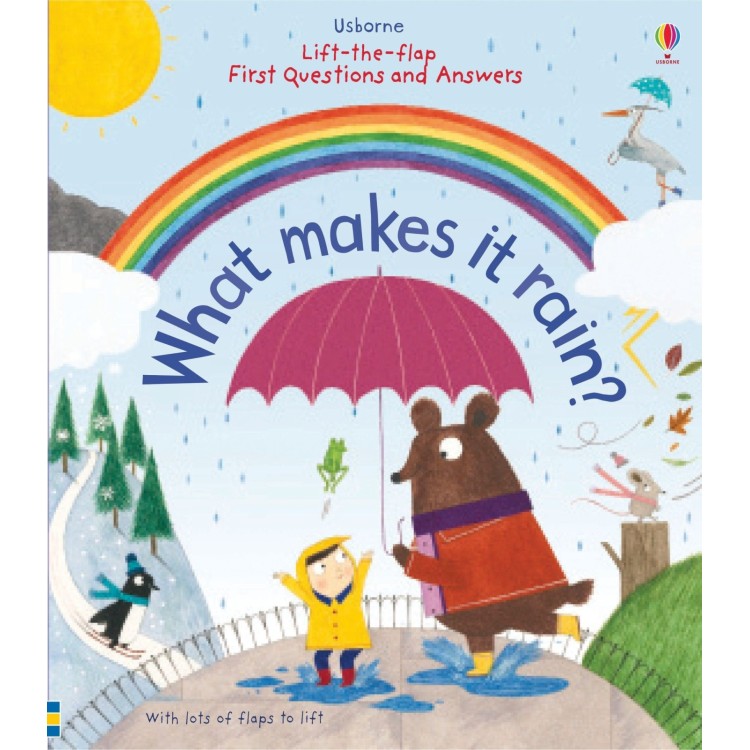 Usborne Lift The Flap First Questions and Answers What Makes It Rain?