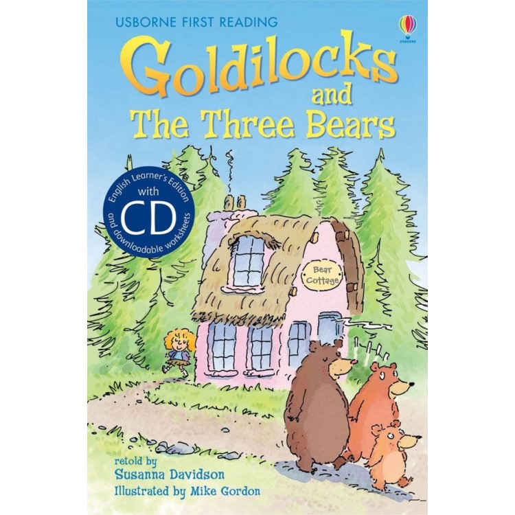 Usborne Books First Reading With CD Goldilocks & The Three Bears