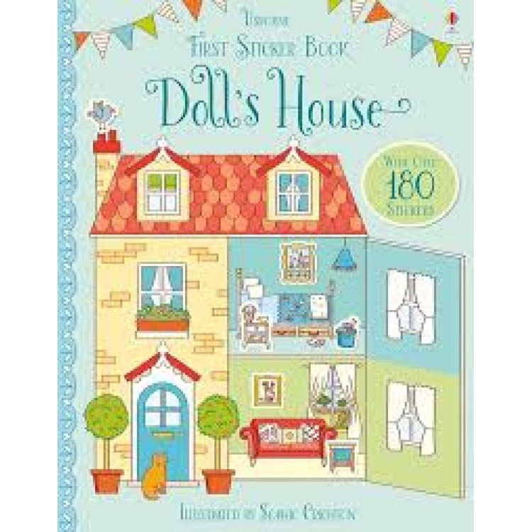 Usborne First Sticker Book Doll's House