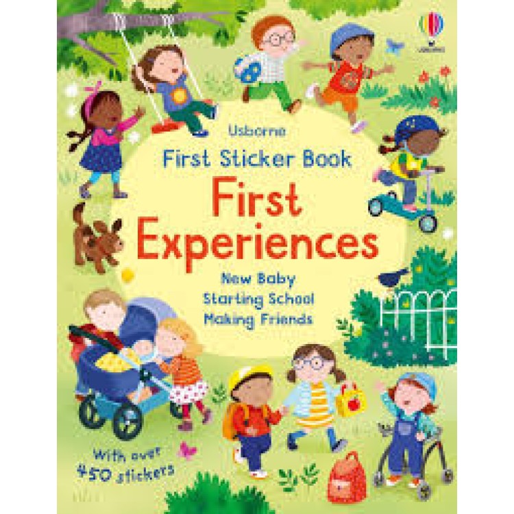 Usborne First Sticker Book First Experiences