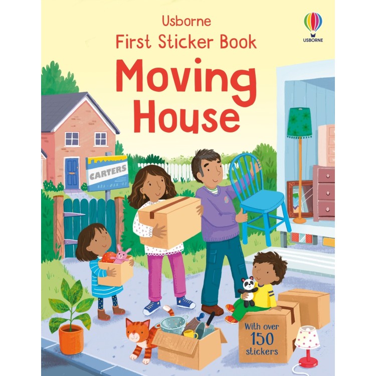 Usborne First Sticker Book Moving House