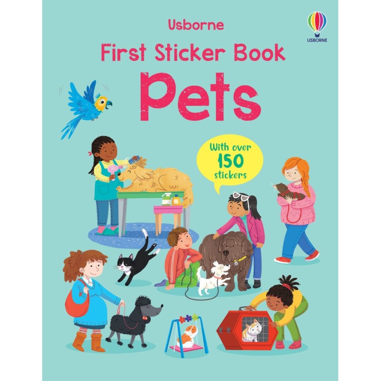 Usborne First Sticker Book Pets 9781803702766