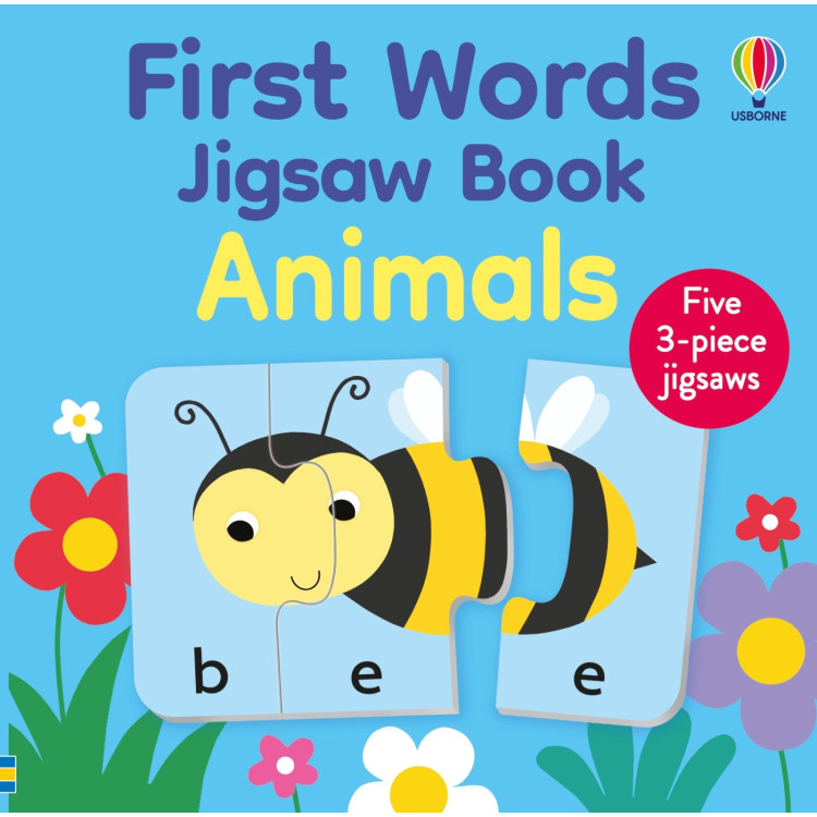 Usborne First Words Animals Jigsaw Book