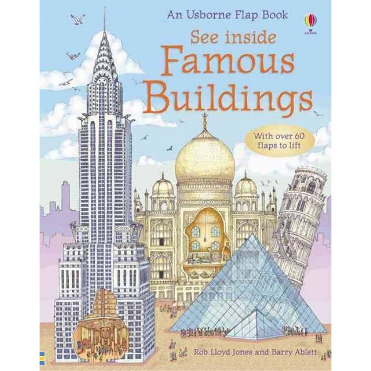 Usborne Flap Book See Inside Famous Buildings 7755