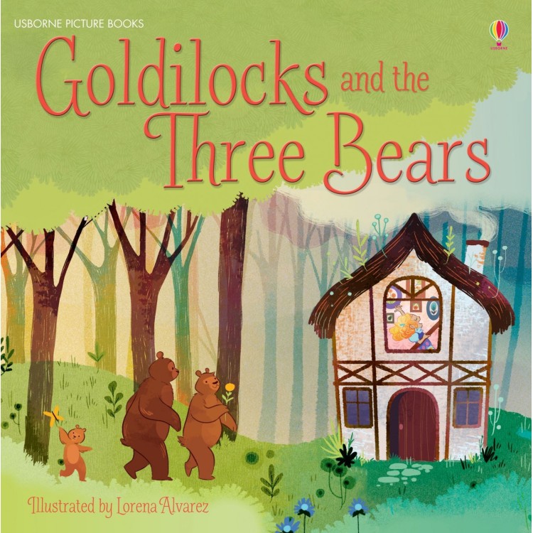 Usborne Books Picture Book Goldilocks and The Three Bears