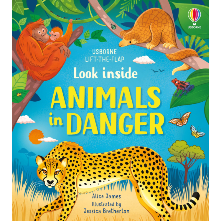 Usborne Lift The Flap Look Inside Animals In Danger