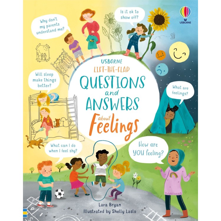 Usborne Lift the Flap Questions and Answers About Feelings